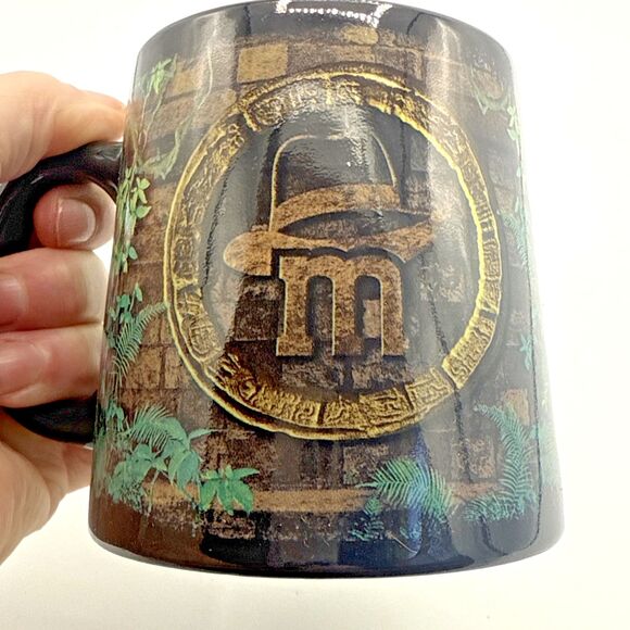Red M & M  Indiana Jones Temple of Doom Coffee/Tea Mug/Cup 12 Oz  2008 - Picture 8 of 16